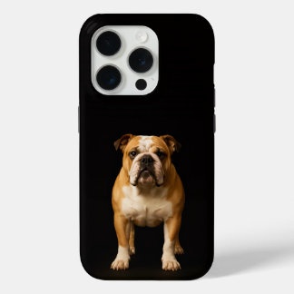 Black 4 Luxe iPhone 15 Pro Stamina Bulldog Case-Mate iPhone Hülle