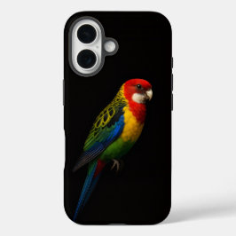 Black 4 Luxe iPhone 16 Case-Mate, Eastern Rosella iPhone 16 Hülle