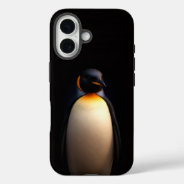 Black 4 Luxe iPhone 16 Case-Mate, Kaiser Pinguin iPhone 16 Hülle
