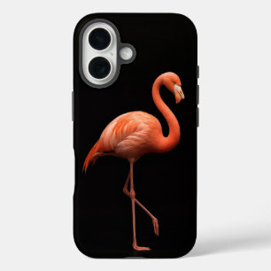 Black 4 Luxe iPhone 16 Case-Mate, rosa Flamingo Hülle