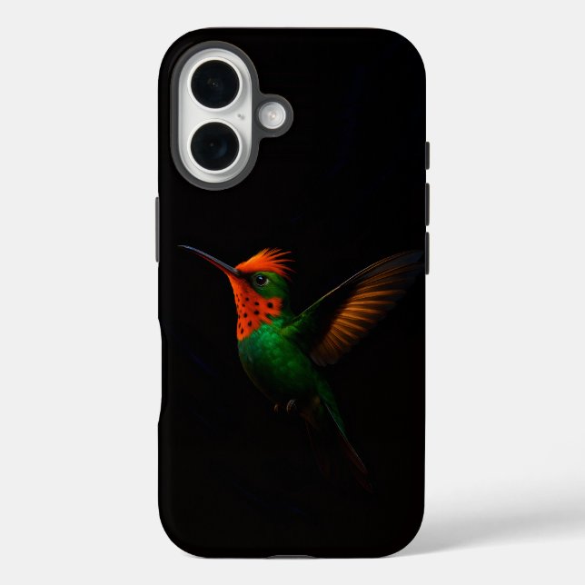 Black 4 Luxe iPhone 16 Case-Mate, Tufted Coquette Hülle (Rückseite)