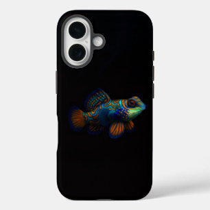 Black 4 Luxe iPhone 16 Mate, Dragonet Mandarin Hülle