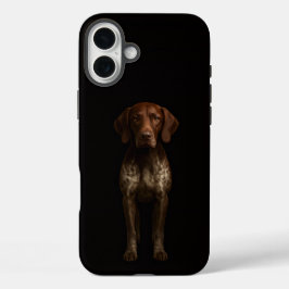 Black 4 Luxe iPhone 16 Plus, German Pointer Dog iPhone 16 Plus Hülle