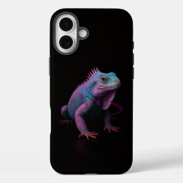 Black 4 Luxe iPhone 16 Plus, Pink Iguana iPhone 16 Plus Hülle