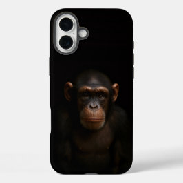Black 4 Luxe iPhone 16 Plus, Serene Chimpanzee iPhone 16 Plus Hülle