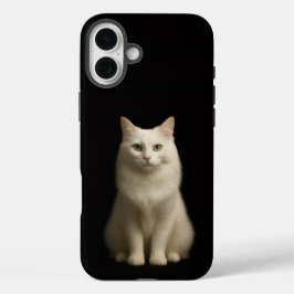 Black 4 Luxe iPhone 16 Plus, Turkish Angora Cat iPhone 16 Plus Hülle