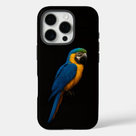 Black 4 Luxe iPhone 16 Pro, Blue Yellow Macaw iPhone 16 Pro Hülle