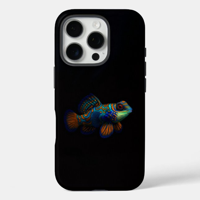 Black 4 Luxe iPhone 16 Pro, Dragonet Mandarin Pro Hülle (Rückseite)