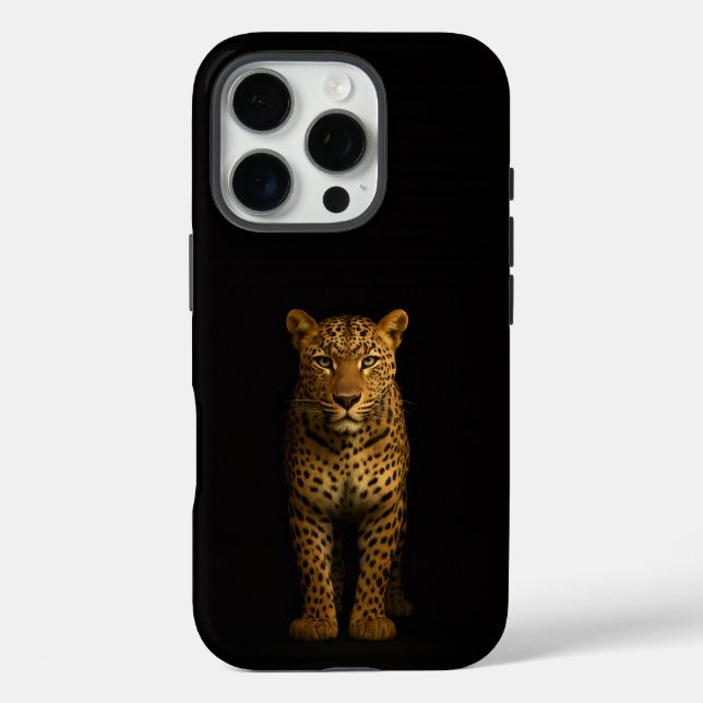 Black 4 Luxe iPhone 16 Pro, Majestic Leopard iPhone 16 Pro Hülle (Rückseite)