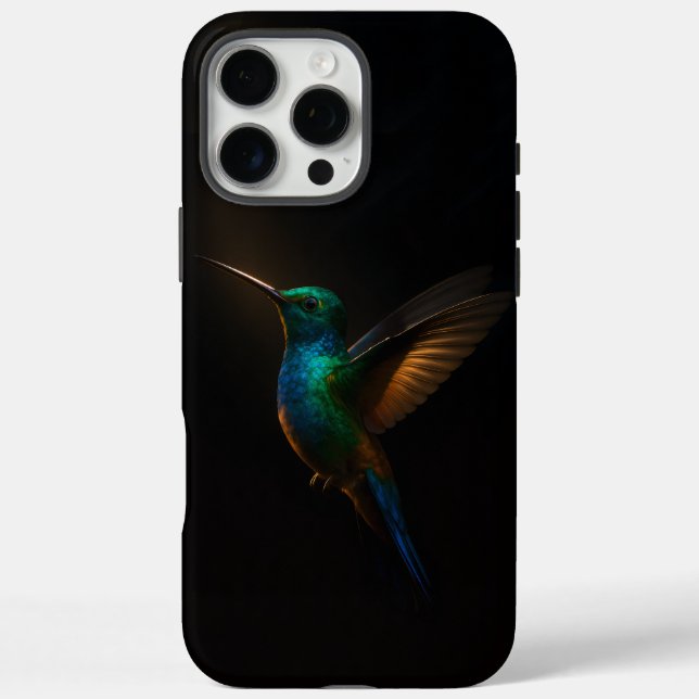 Black 4 Luxe iPhone 16 Pro Max Fall, Flying Birds Hülle (Rückseite)