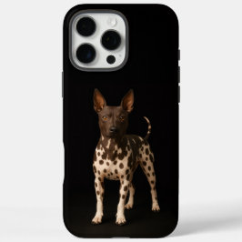 Black 4 Luxe iPhone 16 Pro Max, Hairless Terrier iPhone 16 Pro Max Hülle