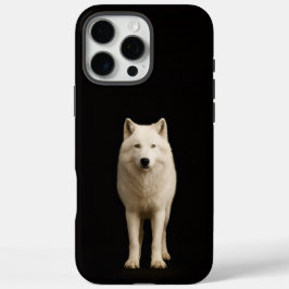 Black 4 Luxe iPhone 16 Pro Max, Ivory Arctic Wolf iPhone 16 Pro Max Hülle
