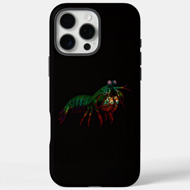 Black 4 Luxe iPhone 16 Pro Max, Mantis Shrimp iPhone 16 Pro Max Hülle (Rückseite)
