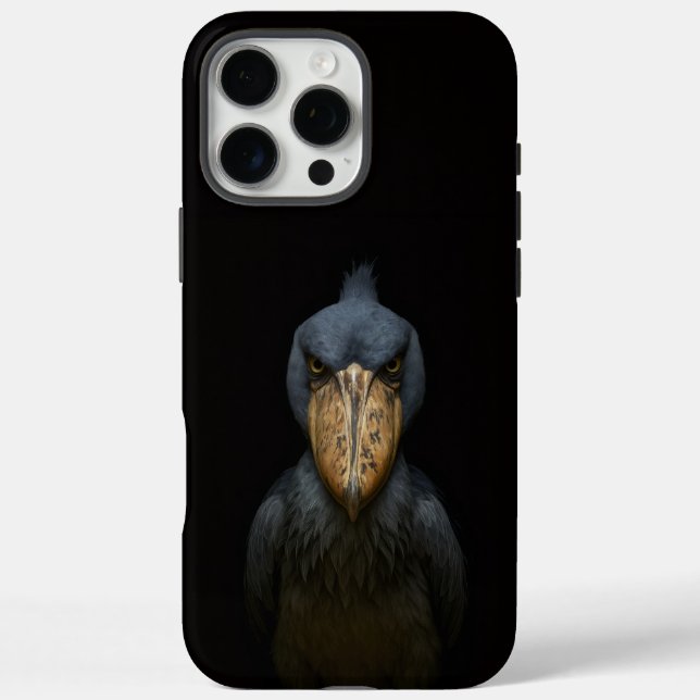 Black 4 Luxe iPhone 16 Pro Max, Shoebill Bird iPhone 16 Pro Max Hülle (Rückseite)