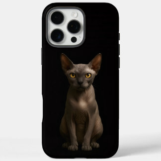 Black 4 Luxe iPhone 16 Pro Max, Sphynx Cat iPhone 16 Pro Max Hülle