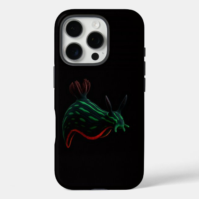 Black 4 Luxe iPhone 16 Pro, Neon Sea Slug Pro Hülle (Rückseite)