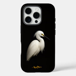 Black 4 Luxe iPhone 16 Pro, Snowy Egret Pro Hülle