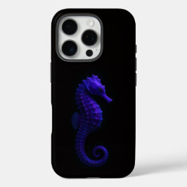 Black 4 Luxe iPhone 16 Pro, Violet Seahorse iPhone 16 Pro Hülle