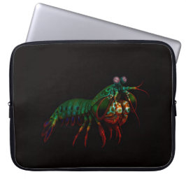 Black 4 Luxe Laptop Sleeve, Mantis Shrimp Laptopschutzhülle