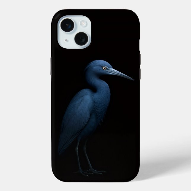 Black 4 Luxe, Little Blue Heron iphone 15 Plus Case-Mate iPhone Hülle (Rückseite)