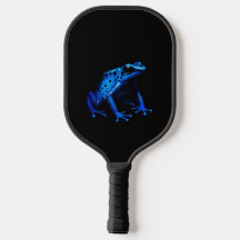 Black 4 Luxe Pickleball Paddle, Blue Frosch
