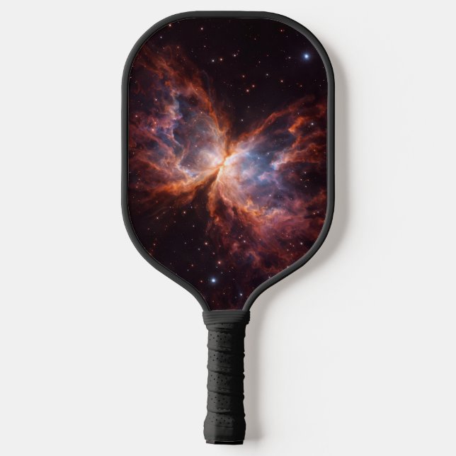 Black 4 Luxe Pickleball Paddle, Butterfly Nebula Schläger (Rückseite)