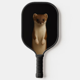 Black 4 Luxe Pickleball Paddle, Elegant Weasel Pickleball Schläger