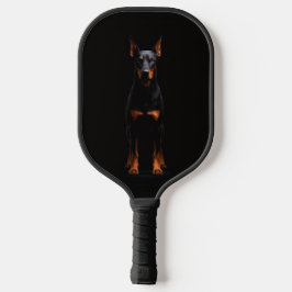 Black 4 Luxe Pickleball Paddle, Guardian Doberman Pickleball Schläger