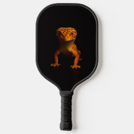 Black 4 Luxe Pickleball Paddle, Leopard Gecko Pickleball Schläger