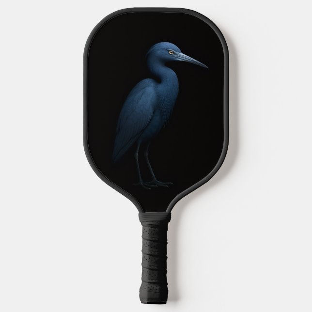 Black 4 Luxe Pickleball Paddle, Little Blue Heron Schläger (Rückseite)