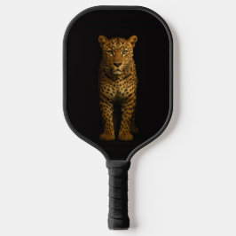 Black 4 Luxe Pickleball Paddle, Majestic Leopard Pickleball Schläger