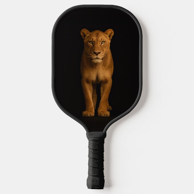 Black 4 Luxe Pickleball Paddle, Noble Lioness Pickleball Schläger (Rückseite)