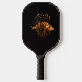 Black 4 Luxe Pickleball Paddle, Red Lionfish Pickleball Schläger