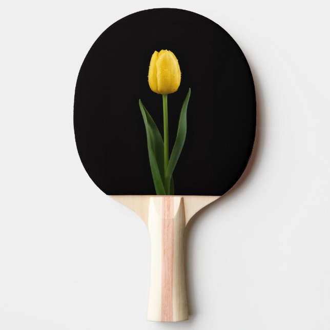 Black 4 Luxe ping pong paddle, Golden Tulip Tischtennis Schläger (Vorderseite)