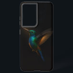 Black 4 Luxe Samsung Galaxy S21 Plus, Flying Bird Samsung Galaxy Hülle<br><div class="desc">Mit dem Black 4 Luxe Samsung Galaxy S21 Plus Case mit einem Blue-Golden Hummingbird in Bewegung fügen Sie Ihrer Alltagstechnik eine Touch von modernster Eleganz hinzu. Die raffinierte Komposition wurde mit viel Liebe zum Detail entworfen und vereint einen strahlenden Vogel mit schimmernden blauen Federn und goldenen Akzenten, der sich anmutig...</div>