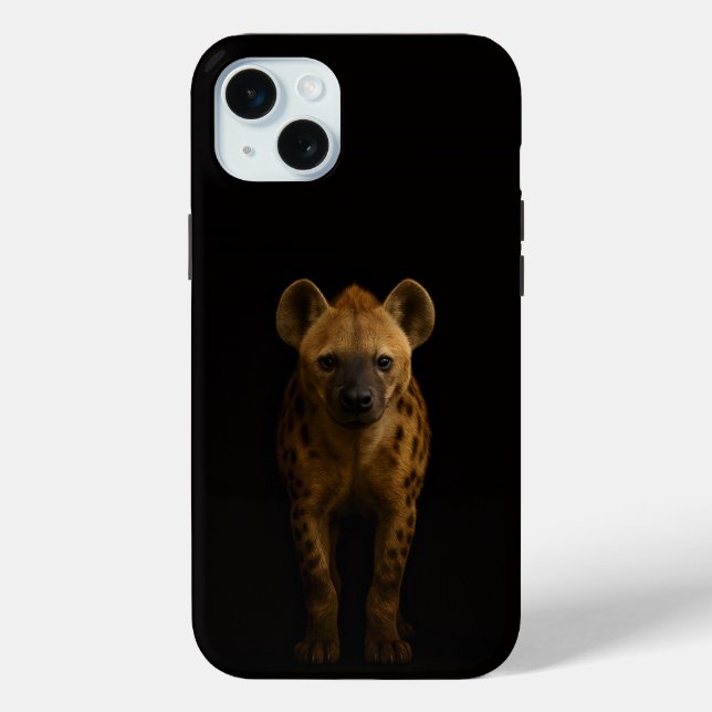 Black 4 Luxe, Wild Spotted Hyena iPhone 15 Plus Case-Mate iPhone Hülle (Rückseite)