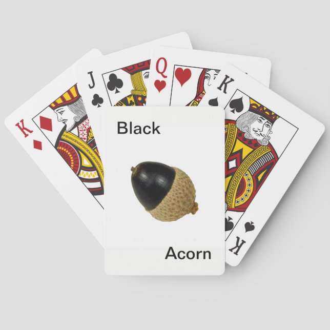 Black Acorn Spielkarten (Rückseite)