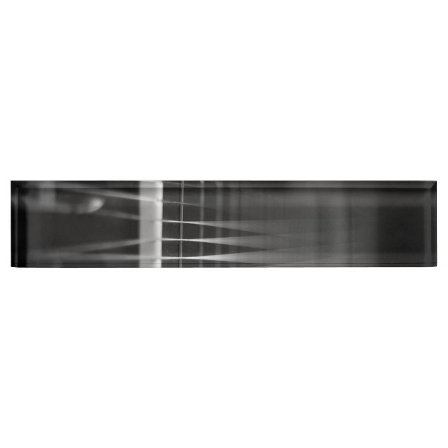 Black Acoustic Guitar Foto Namensplakette (Vorderseite)
