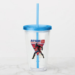 Black Adam Atom Smasher Character Graphic Acryltrinkbecher
