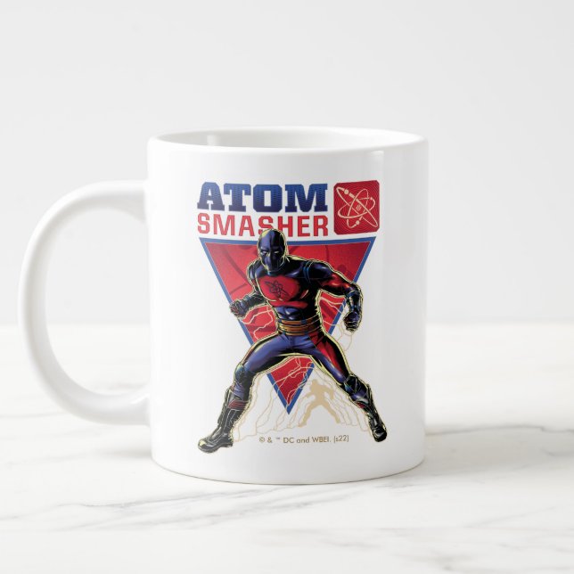 Black Adam | Atom Smasher Character Graphic Jumbo-Tasse (Links)
