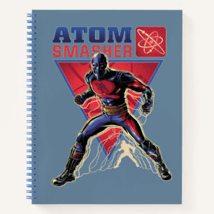 Black Adam Atom Smasher Character Graphic Notizbuch