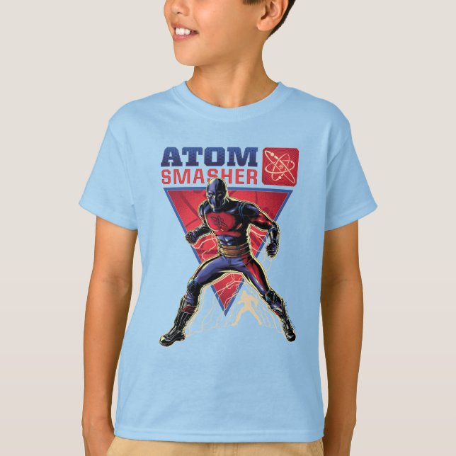 Black Adam | Atom Smasher Character Graphic T-Shirt (Vorderseite)