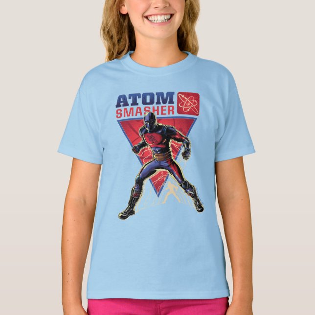 Black Adam | Atom Smasher Character Graphic T-Shirt (Vorderseite)