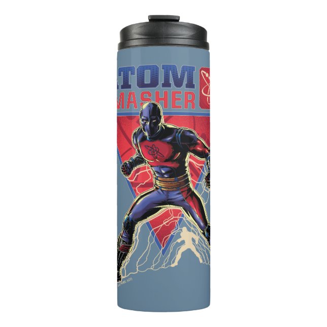 Black Adam | Atom Smasher Character Graphic Thermosbecher (Vorderseite)