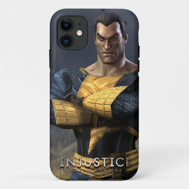 Black Adam Case-Mate iPhone Hülle (Rückseite)