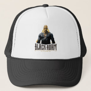Black Adam Character and Name Graphic Truckerkappe