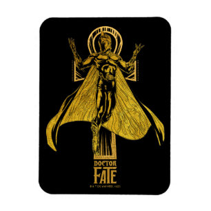 Black Adam   Doctor Fate Character Graphic Magnet