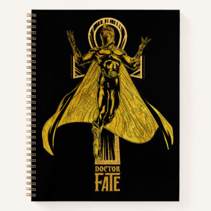 Black Adam   Doctor Fate Character Graphic Notizbuch