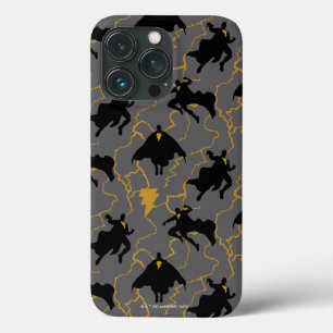 Black Adam Lightning Silhouette Pattern Case-Mate iPhone Hülle