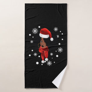 Black African American Père Noël Vêtements Mel de 